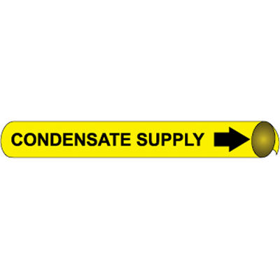 Precoiled and Strap-on Pipe Marker - Condensate Supply