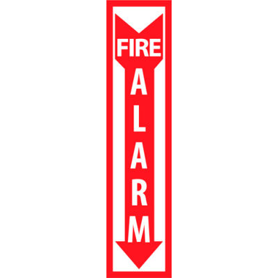 Fire Safety Sign - Fire Alarm - Plastic