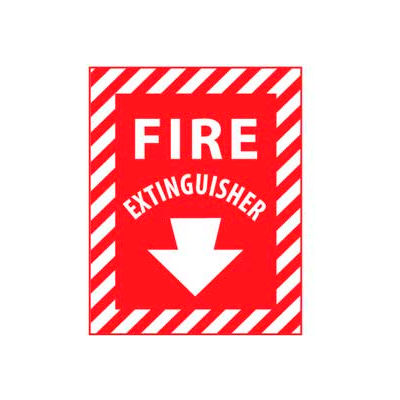 Fire Safety Sign - Fire Extinguisher - Vinyl