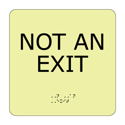 Glow Braille - NOT AN EXIT