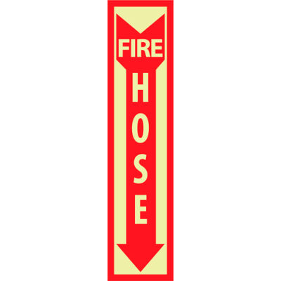 Glow Sign Rigid Plastic - Fire Hose