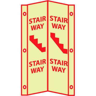 3D Glow Sign Acrylic - 3D Stairway