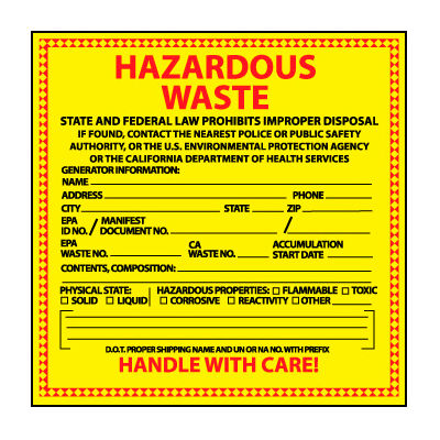 hazardous globalindustrial