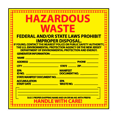 safety identification products safety labels hazardous