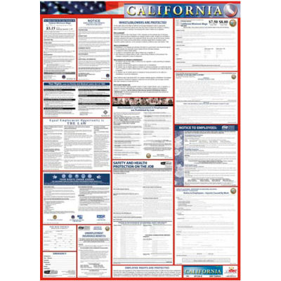 Labor Law Poster - California