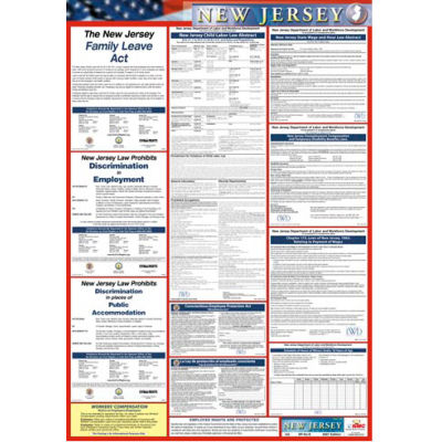 Labor Law Poster - New Jersey