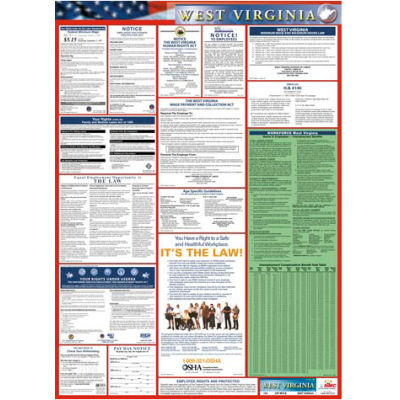 Labor Law Poster - West Virginia