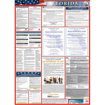 Labor Law Poster - Florida - Spanish