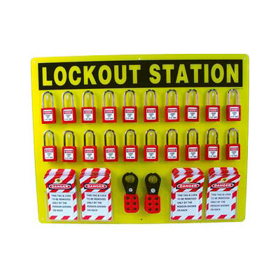 Large Lockout Station with Contents