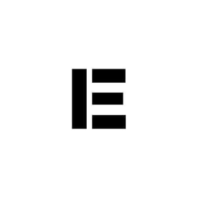 Individual Character Stencil 12" - Letter E