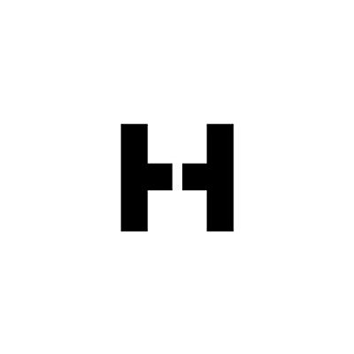 Individual Character Stencil 24" - Letter H