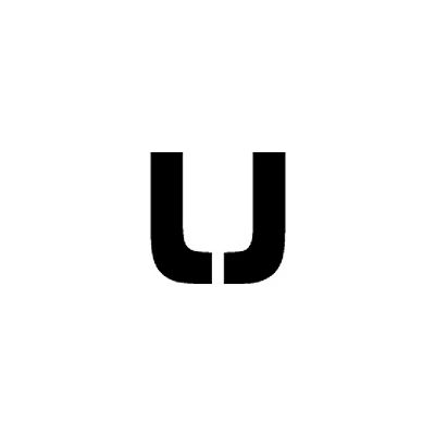Individual Character Stencil 36" - Letter U