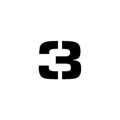 Individual Character Stencil 4" - Number 3