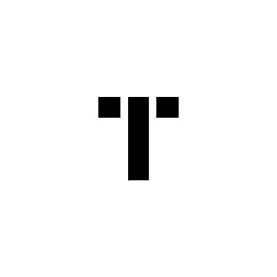 Individual Character Stencil 4" - Letter T