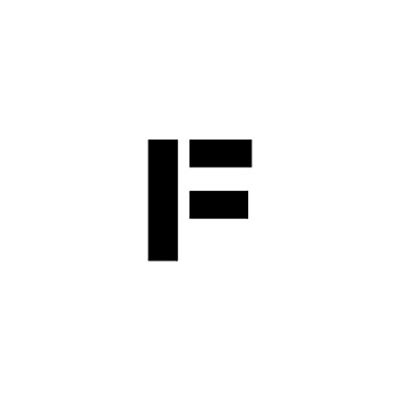 Individual Character Stencil 8" - Letter F