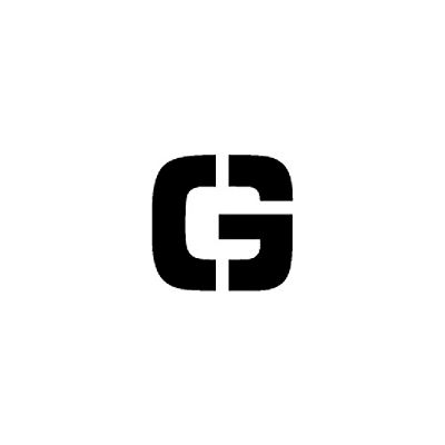 Individual Character Stencil 8" - Letter G