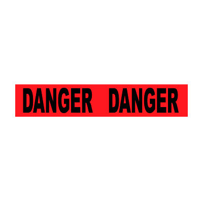 Printed Barricade Tape - Danger Danger