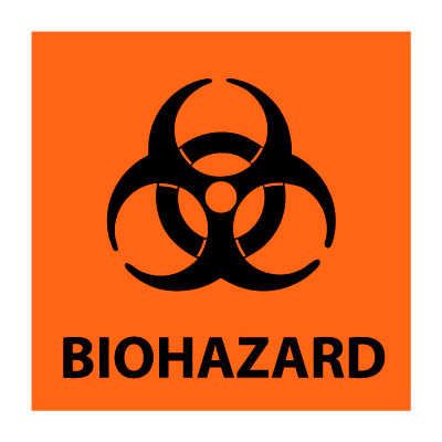 Graphic Safety Labels - Biohazard