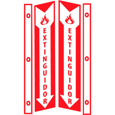 Fire Visi Sign - Spanish - Extinguidor