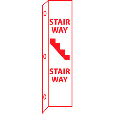 Fire Flange Sign - Stairway