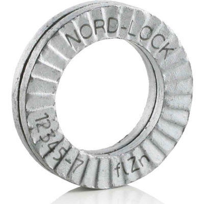 Nord-Lock 1540 Wedge Locking Washer - Carbon Steel - Zinc Flake Coated - 3/4" - Pkg of 4