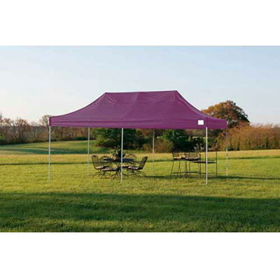 ShelterLogic, 22705, Pro Pop-up Canopy Straight Leg Cover 10 ft. x 20ft. Purple