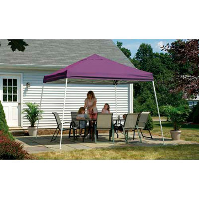 ShelterLogic, 22706, Sport Pop-up Canopy Slant Leg Cover 12 ft. x 12ft. Purple
