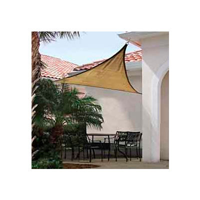 16 Foot Triangle ShadeSail - Sand