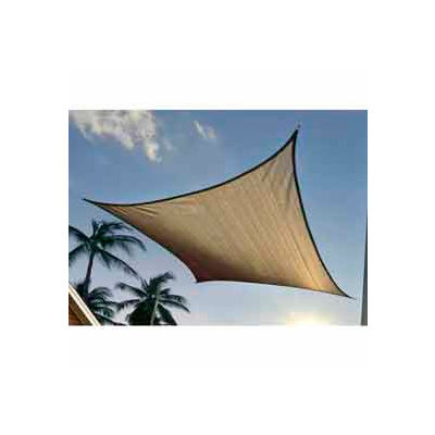 16 Foot Square ShadeSail - Sand