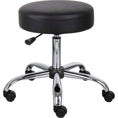 Boss Medical Stool - Vinyl - Black