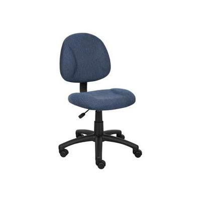 Boss Deluxe Posture Chair - Fabric - Blue