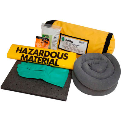 ENPAC® Fast Pack Spill Kit - Universal, 5 Gallon Capacity, Yellow, 1300-YE