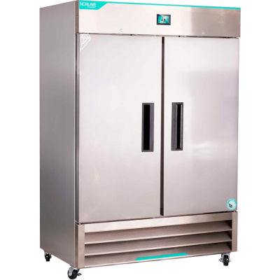 Nor-Lake® NSWDR492SSS/0 White Diamond Series Stainless Steel Solid Door Refrigerator, 49 Cu.Ft.