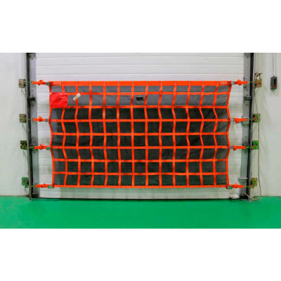 US Netting Loading Dock Safety Net, 4 Feet x 26 Feet, OHPW426-B
