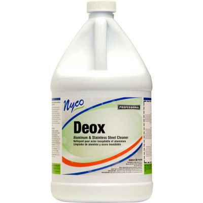 Nyco - Deox Aluminumm & Stainless Steel Cleaner, Gallon Bottle 4/Case - NL453-G4