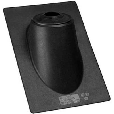 Oatey 11930 1-1/2" - 3" All-Flash High-Rise No-Calk Thermoplastic Roof Flashing 11"L x 19"W Base - Pkg Qty 6
