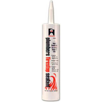 Hercules 25696 Plumbers Firestop Sealant - Cartridge 10 oz. - Pkg Qty 12