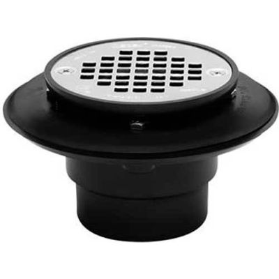 Oatey 42213 2" Or 3" PVC Drain With Round Stainless Steel Screw-Tite Strainer - Pkg Qty 12