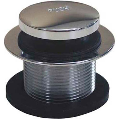Dearborn Brass 4537-1 Strainer Cover, Chrome w/ Screw, Stainless Steel