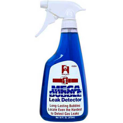 Hercules 45804 Megabubble Leak Detector - With Sprayer - Display Pack 16 oz. - Pkg Qty 12