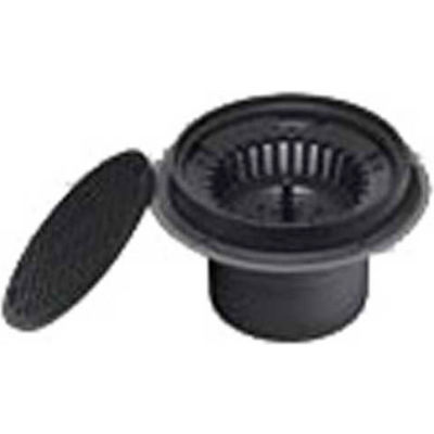 Oatey 76026 6" PVC Sediment Drain, Plastic Grate without Bucket