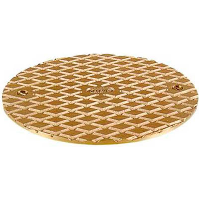 Oatey 81120 6" Round Cover, Brass