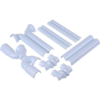 Dearborn® Full Cover Kit, Straight Grid Drain, Two Supply Line And Valve Covers
