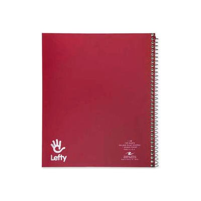 Roaring Spring® Lefty 1-Subject Notebook, 9" x 11", College Ruled, 100 Sheets/Pad