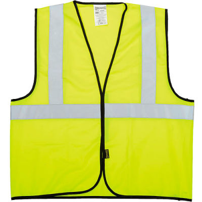 OccuNomix Class 2 Solid Vest Hi-Vis Yellow 2XL/3XL, ECO-G-Y2/3X