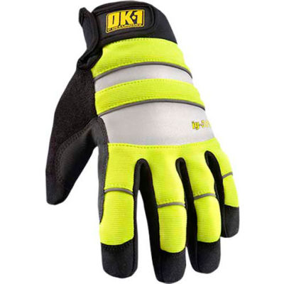 Occunomix OK-IG300-Y-14 Waterproof Winter Protection Glove Hi-Vis Yellow, L