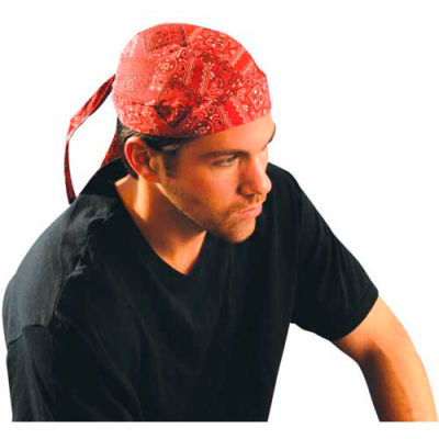 OccuNomix Regular Tie Hat With Elastic Rear Band Black, 12 Pack, TN5-06 - Pkg Qty 12