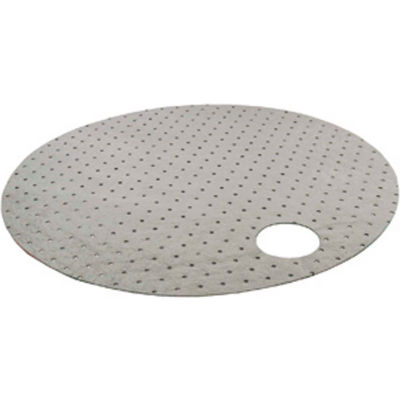 Oil-Dri® Universal Bonded Drum Top Pads - 22" Dia. - 8.2 Gallon Capacity - 25 per Box