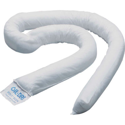 Oil-Dri® Oil Only Poly Socks, 6' x 3", 7 Gallon Capacity, 6/Pack