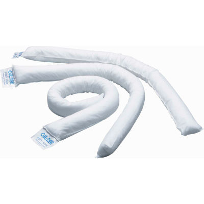 Oil-Dri® Oil Only Poly Socks, 4' x 3", 9 Gallon Capacity, 12/Pack